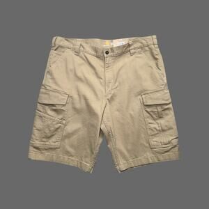 Carhartt Rugged Flex Rigby Cargo Shorts Relaxed Fit 38x11 NWT Khaki